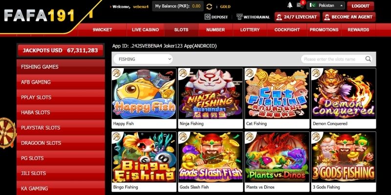 Slot và bắn cá online đổi thưởng