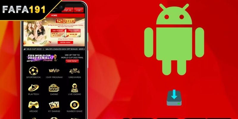 Download app FAFA191 trên Android